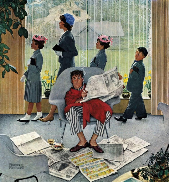 Norman Rockwell, Sunday Morning